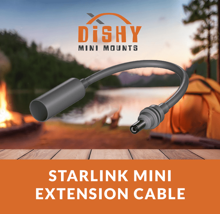 Starlink Mini - DC Extension Cable - Dishy Mini Mounts - Australia