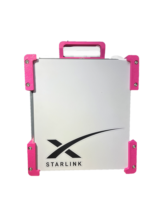 Starlink Mini Mount - Dishy - Pink - Magnetic - Starlink