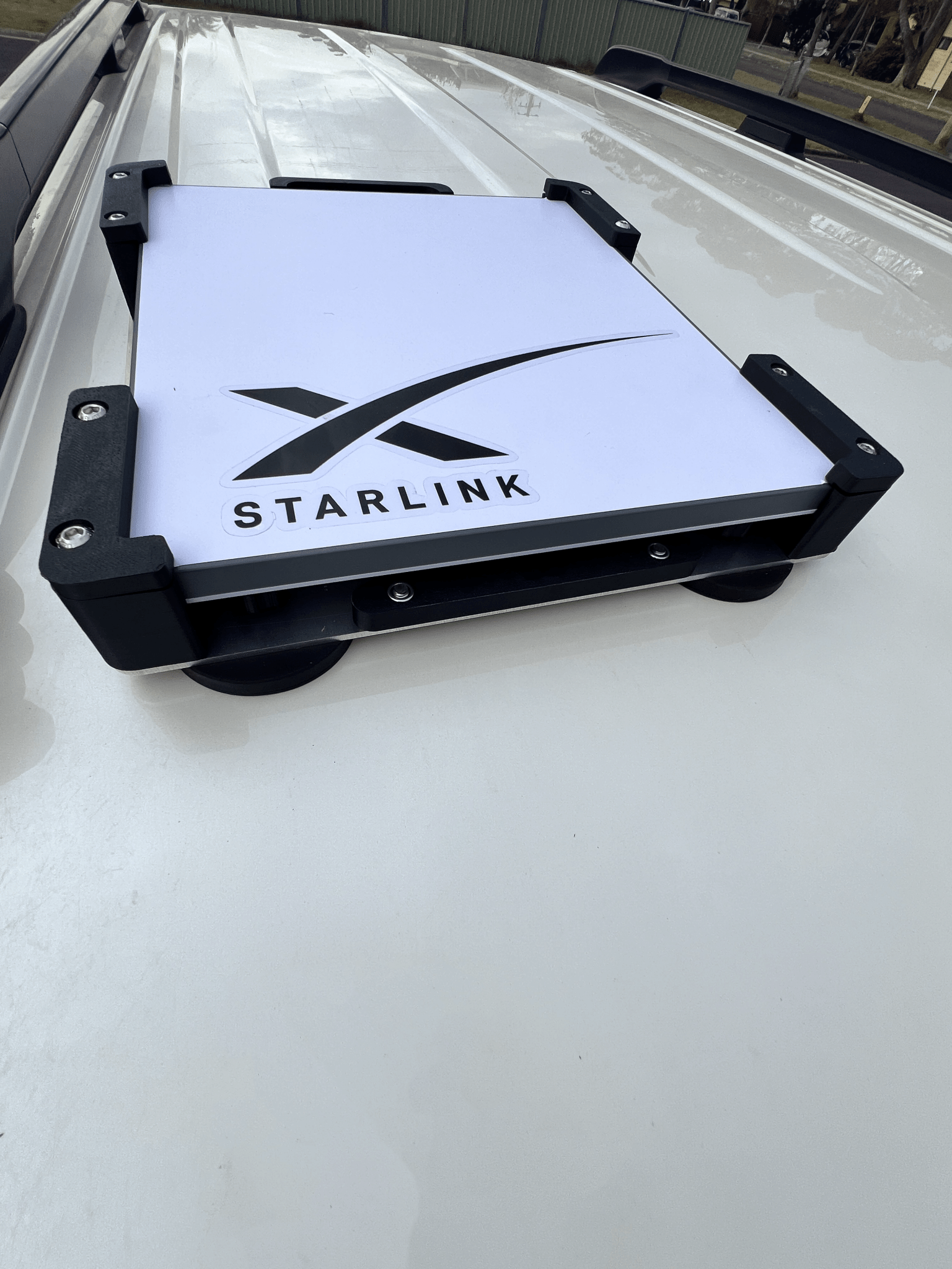 Starlink Mini Mounting Kit (WHITE) - Dishy Mini Mounts - Australia